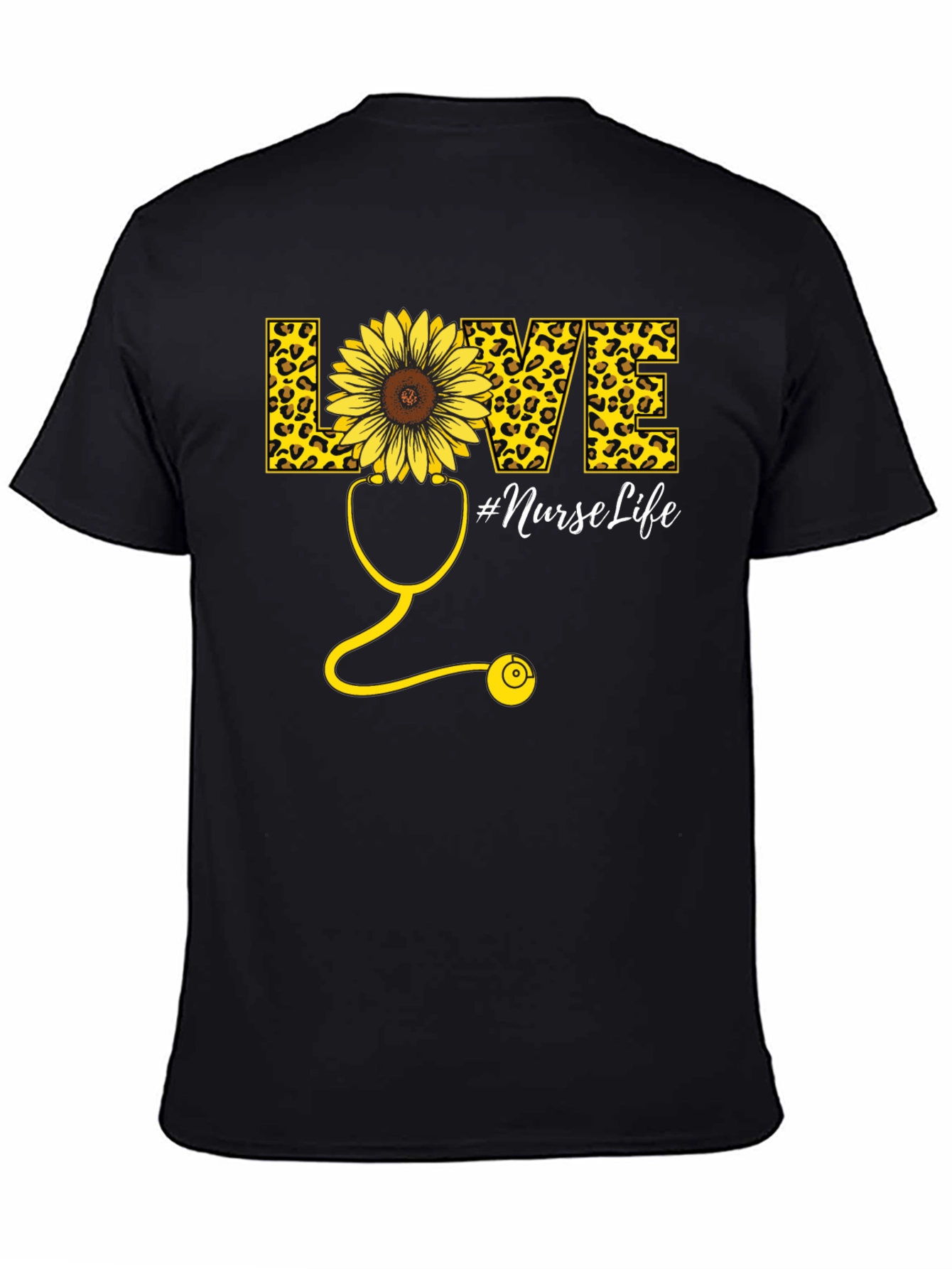 Nurse Life Sunflower Graphic Tee