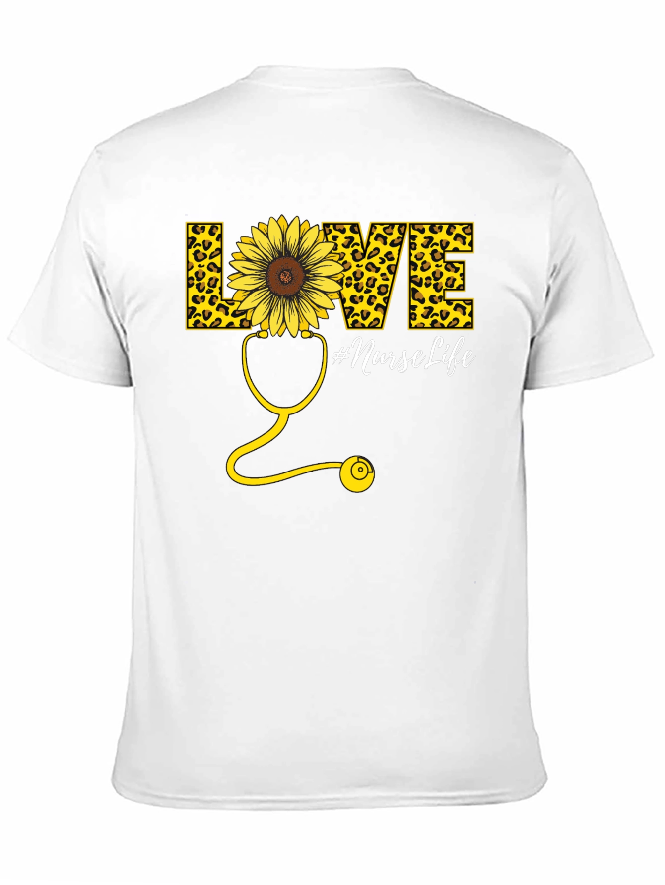 Nurse Life Sunflower Graphic Tee