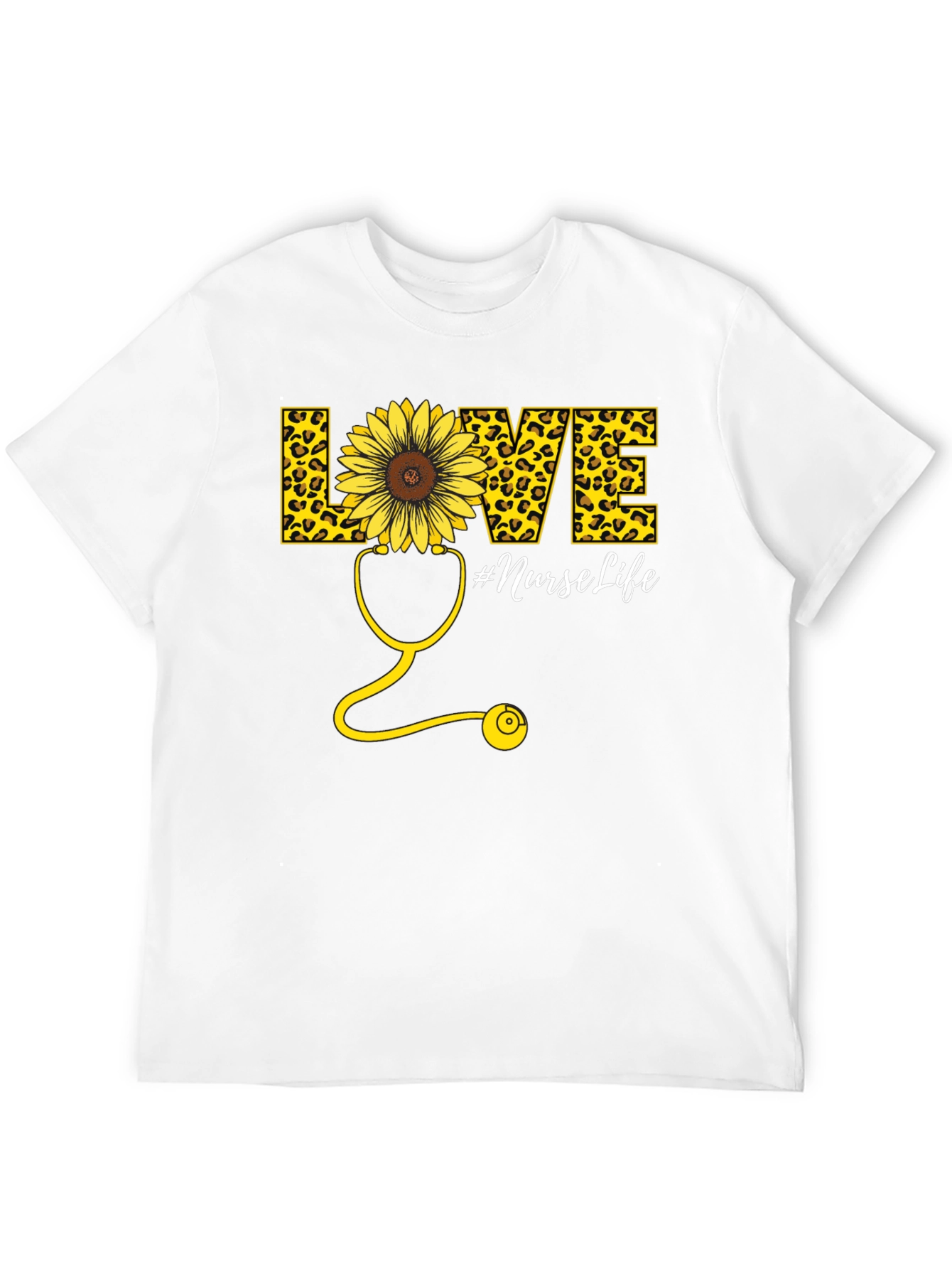 Nurse Life Sunflower Graphic Tee