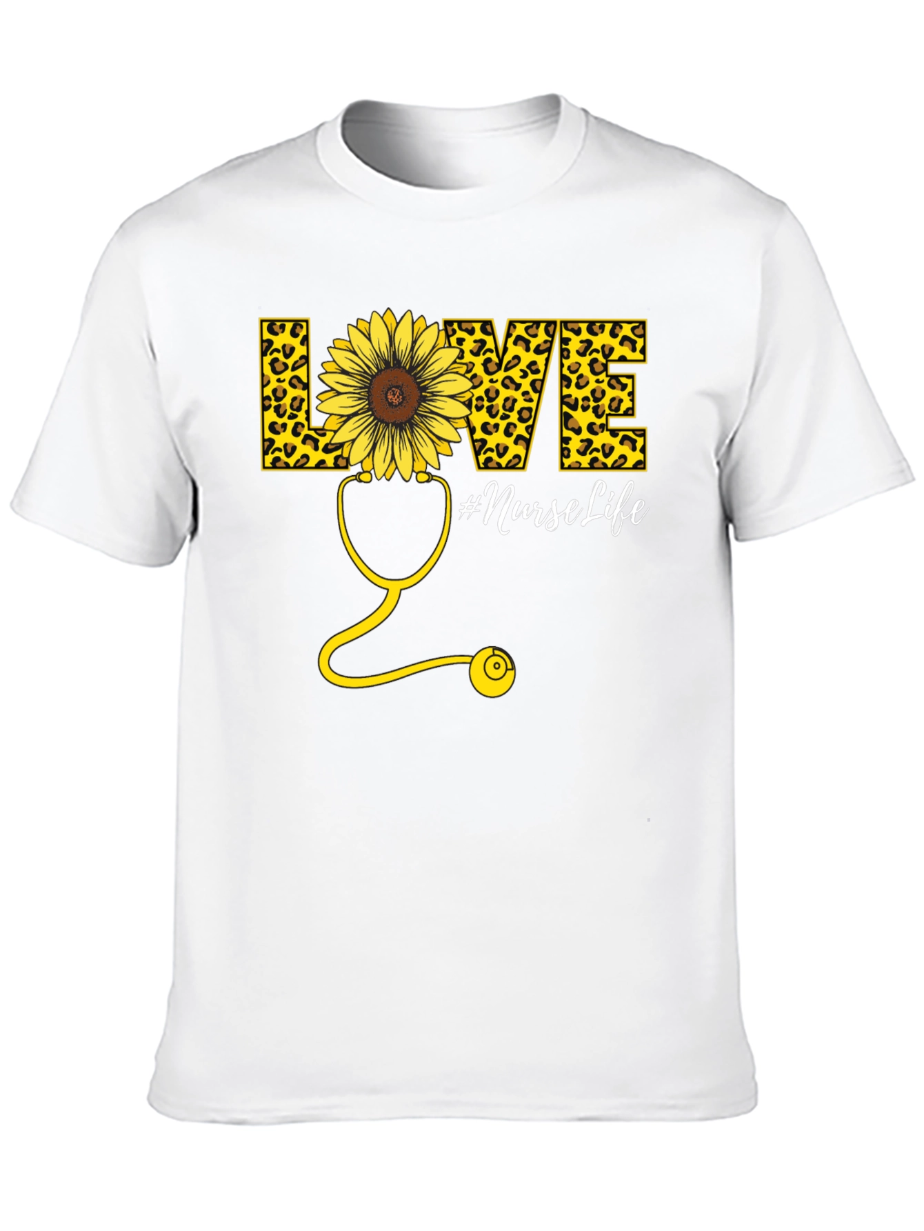 Nurse Life Sunflower Graphic Tee
