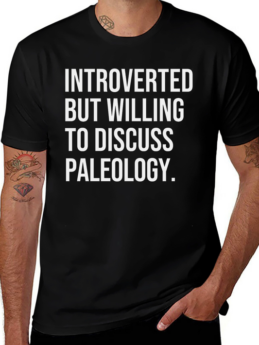 Introverted Paleontology T-Shirt