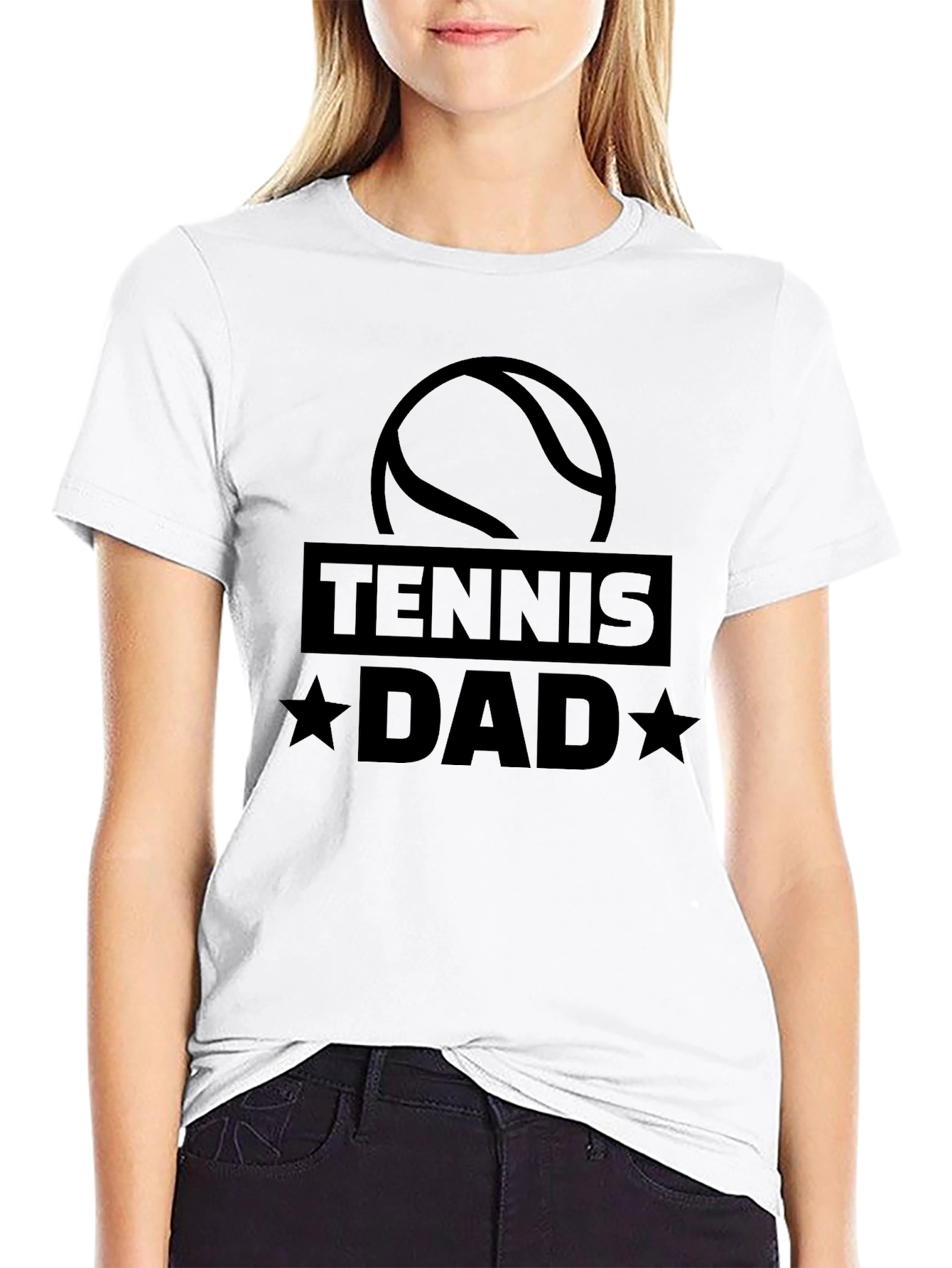 Tennis Dad Graphic Tee - Fathers Day Gift