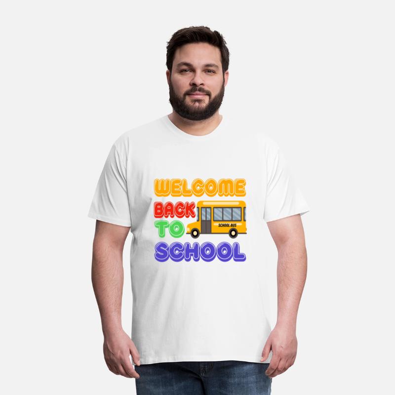 Welcome back to school bus T shirt
