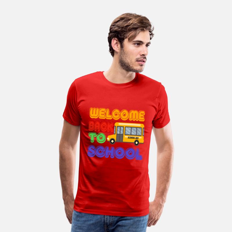 Welcome back to school bus T shirt