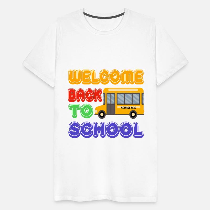 Welcome back to school bus T shirt