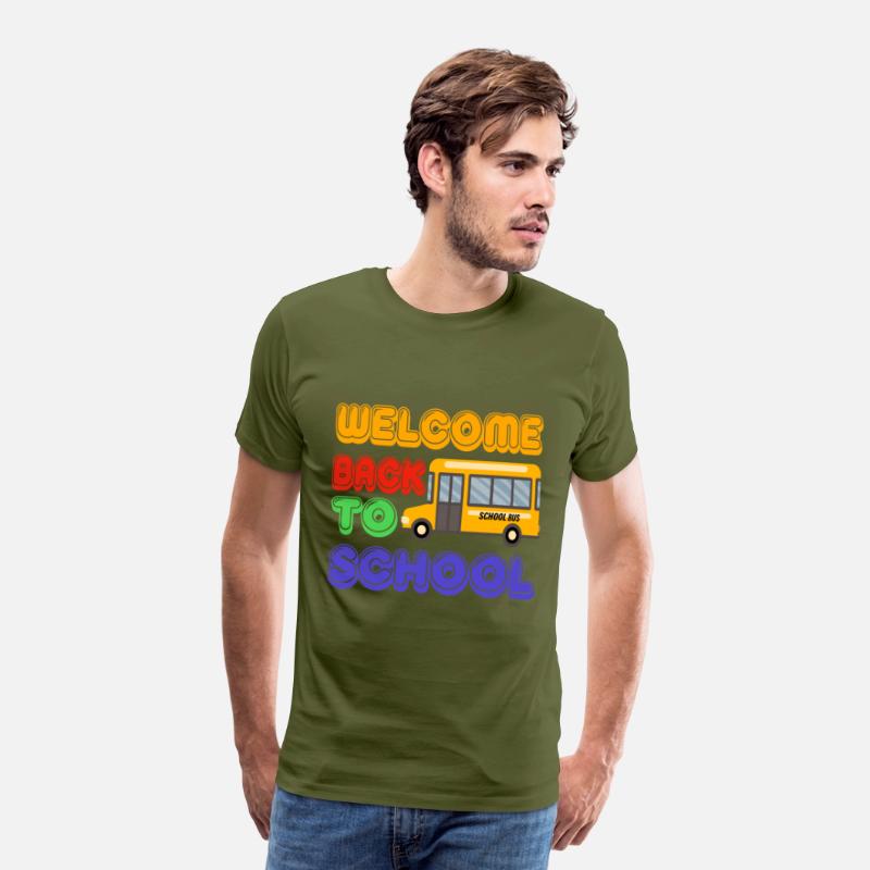 Welcome back to school bus T shirt