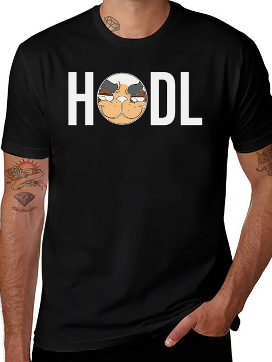 HODL Meme Black T-Shirt