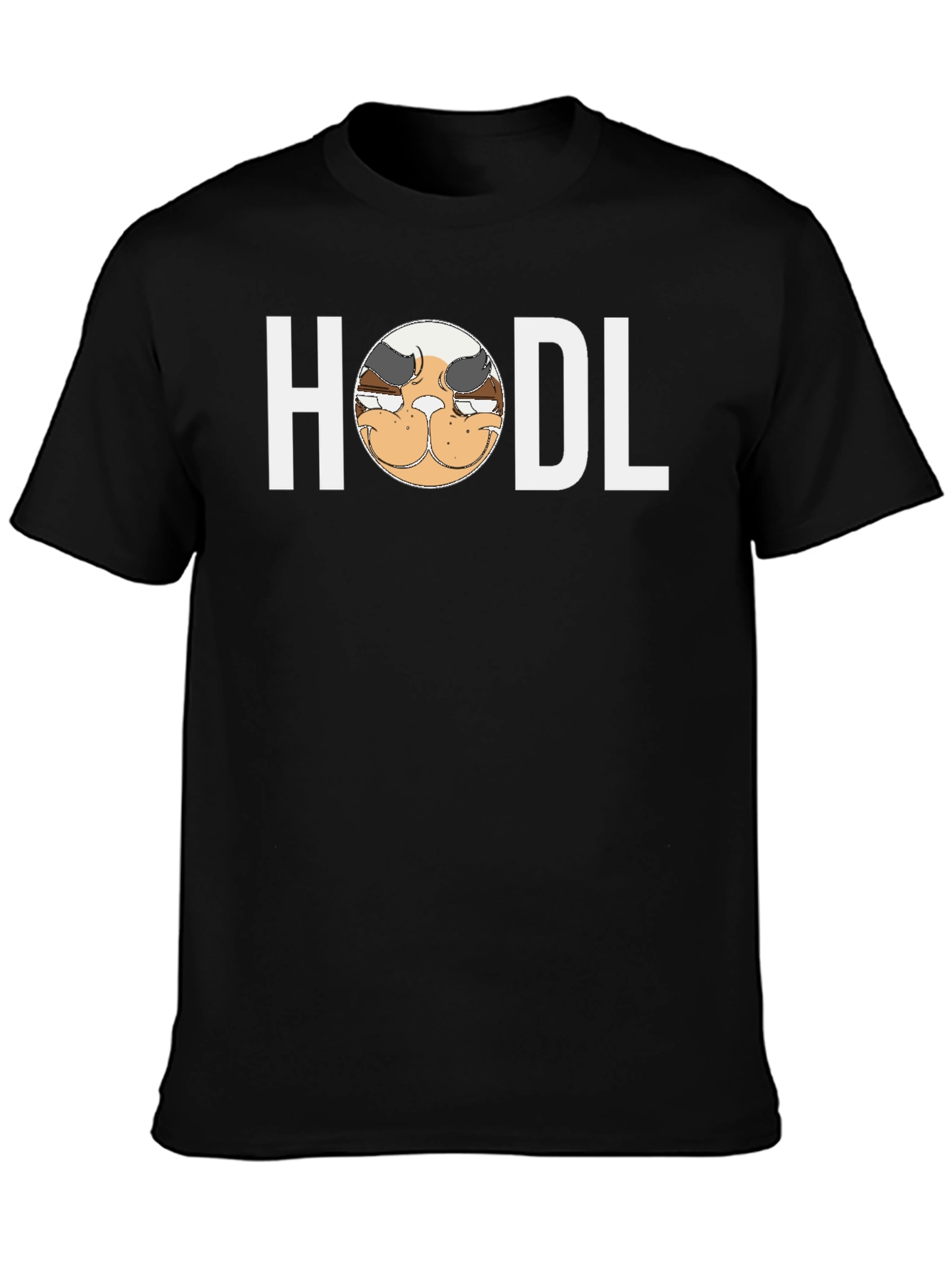 HODL Meme Black T-Shirt