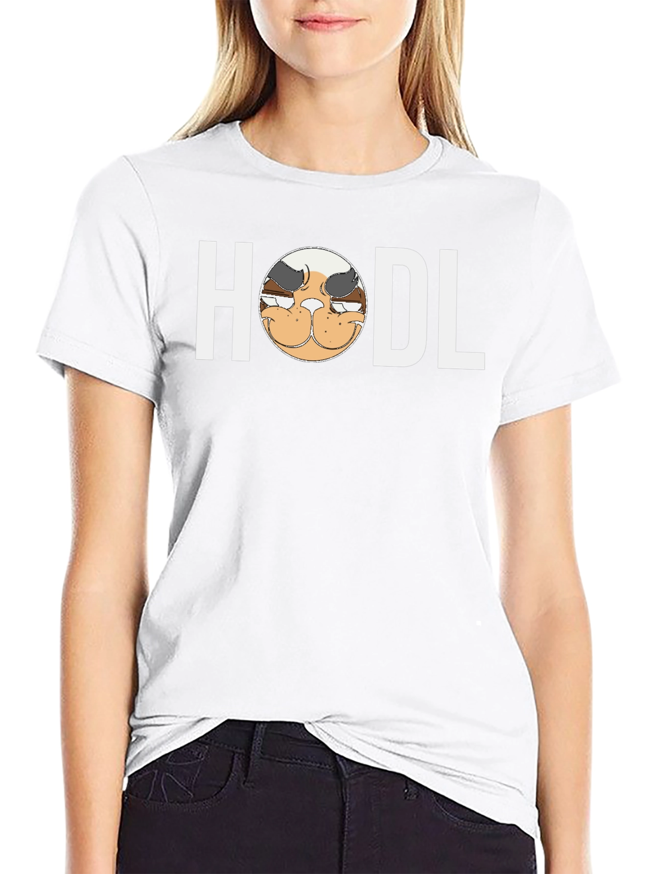 HODL Meme Black T-Shirt