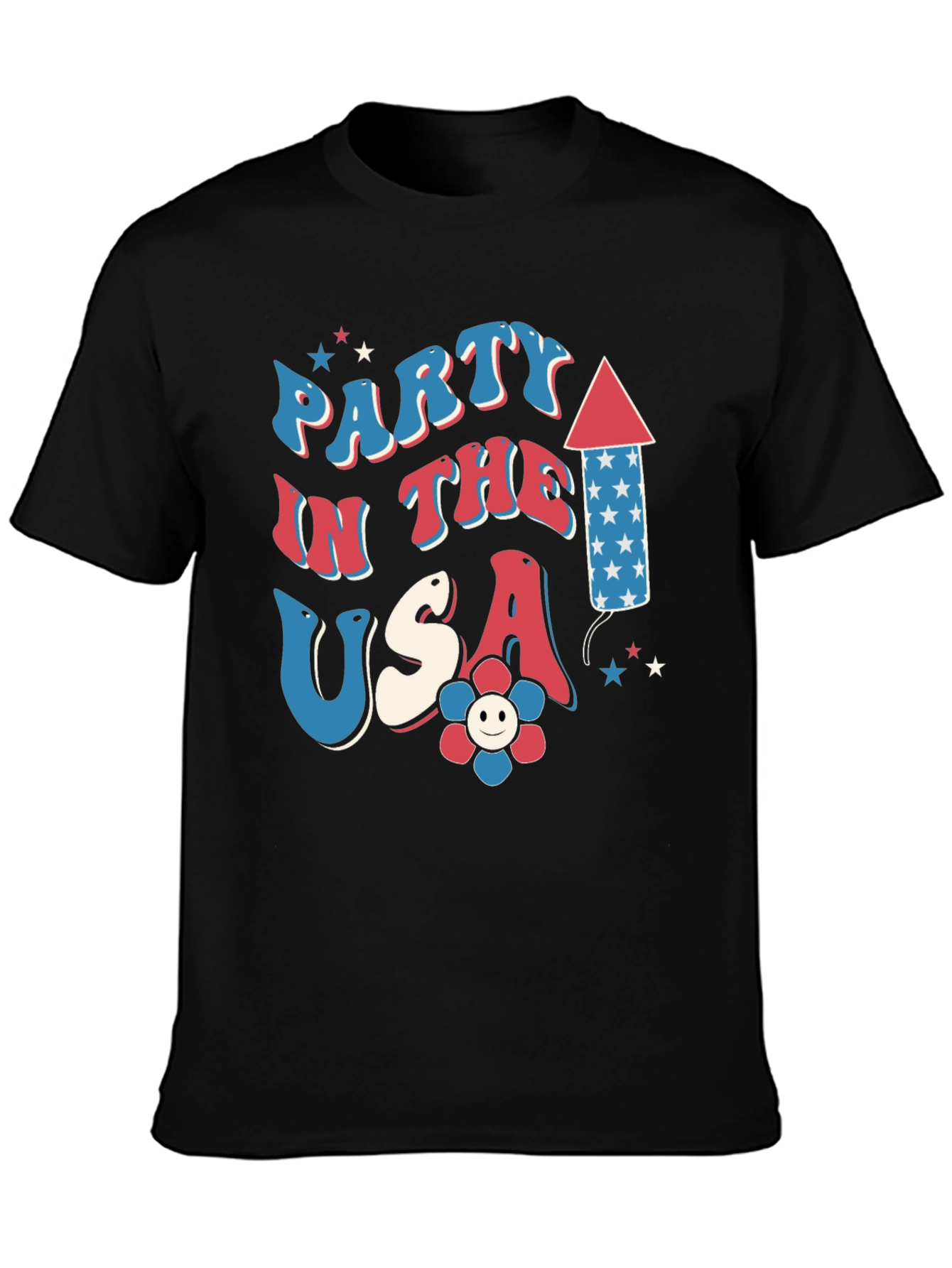 Patriotic Party in the USA Graphic Tee