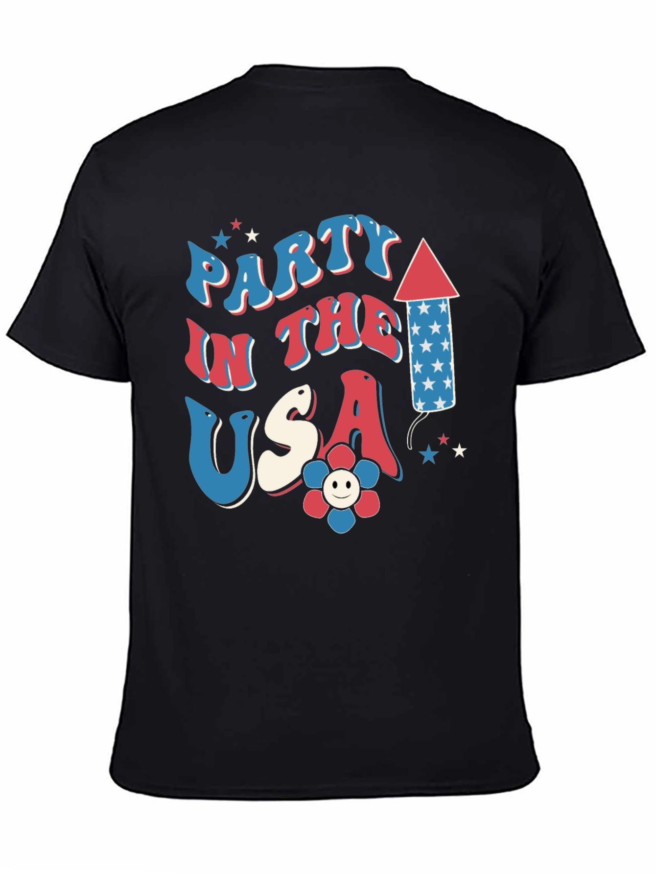 Patriotic Party in the USA Graphic Tee