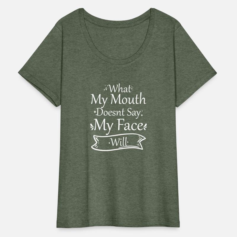 What My Mouth Doesnt Say My Face Will Quotes
