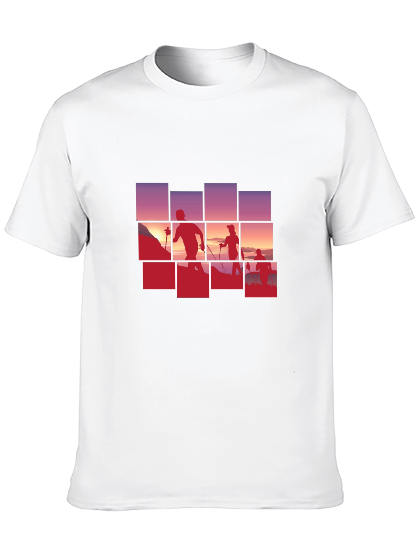 Silhouette Hiking Graphic Tee