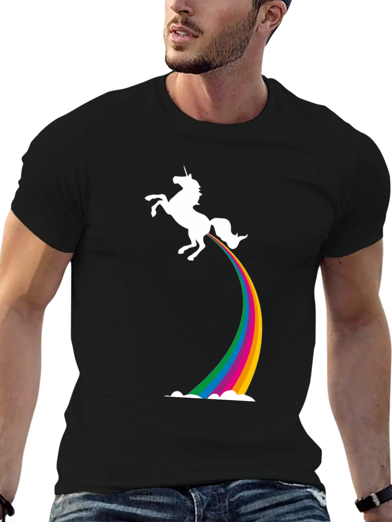 Unicorn Rainbow Humor T-Shirt