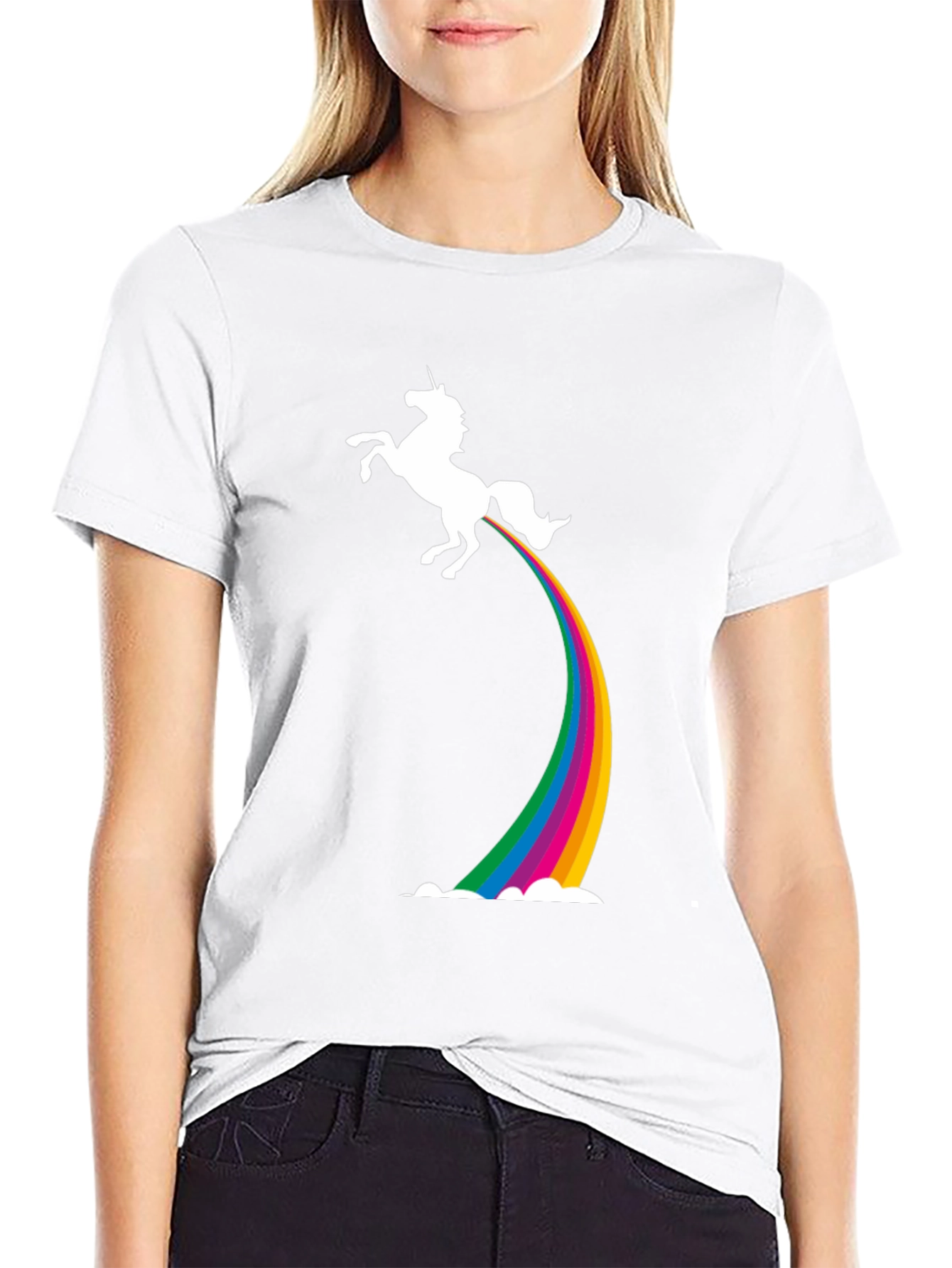Unicorn Rainbow Humor T-Shirt