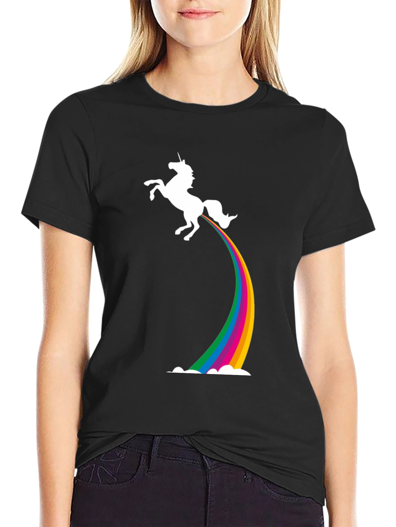 Unicorn Rainbow Humor T-Shirt