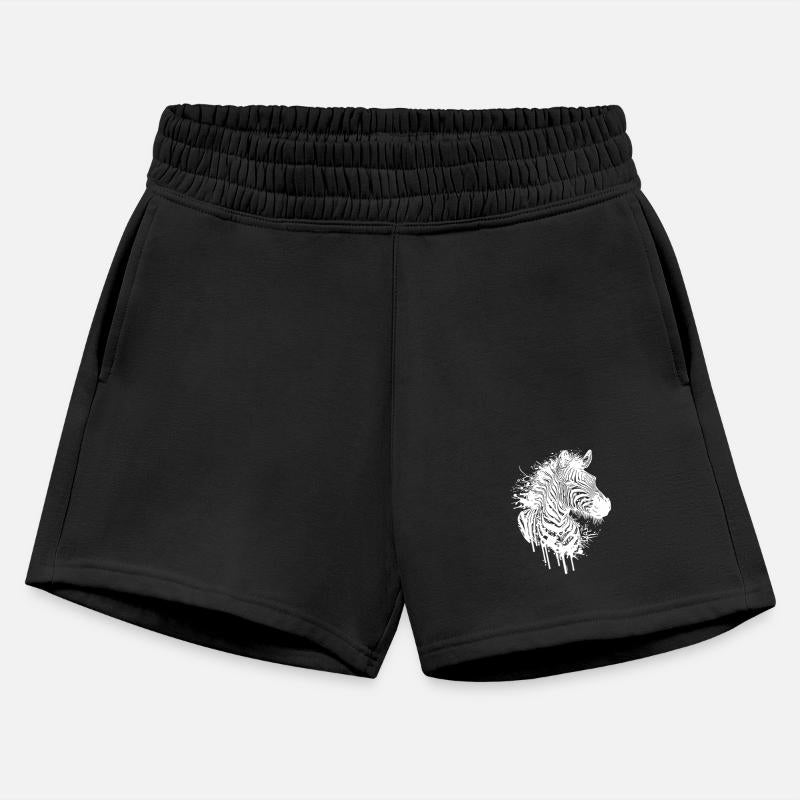 Wild Zebra Splash Tattoo Style