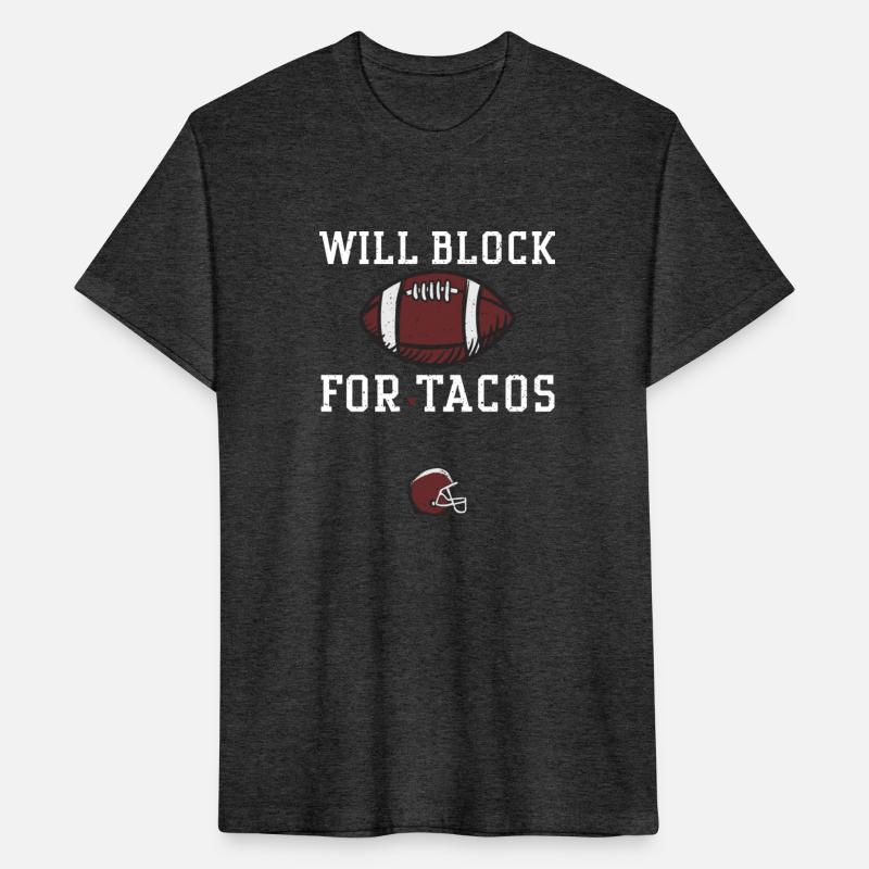 Will Block For Tacos - Football