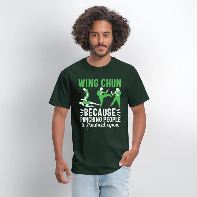 Wing chun t-shirt Kung Fu Martial Arts usa sport