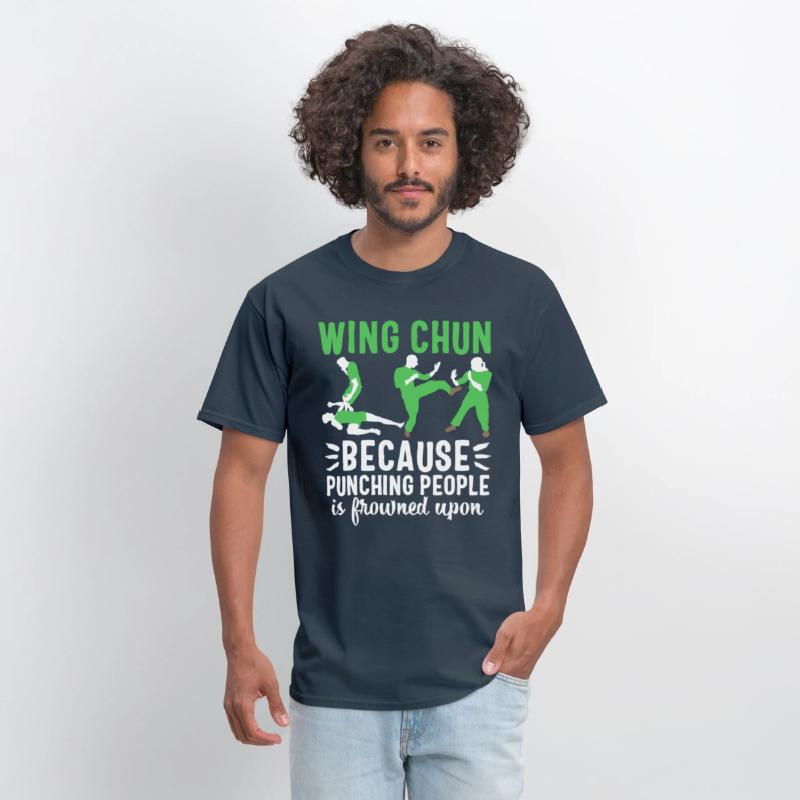 Wing chun t-shirt Kung Fu Martial Arts usa sport