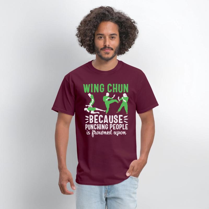 Wing chun t-shirt Kung Fu Martial Arts usa sport