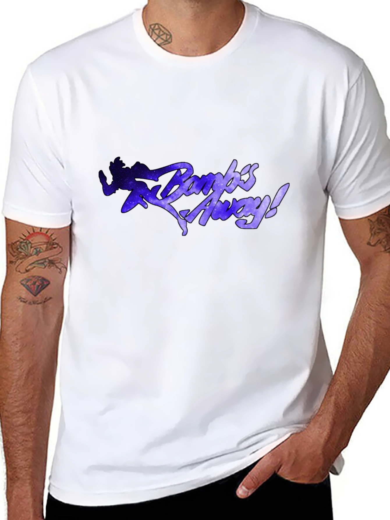 Bombs Away! Graphic Print Black T-Shirt