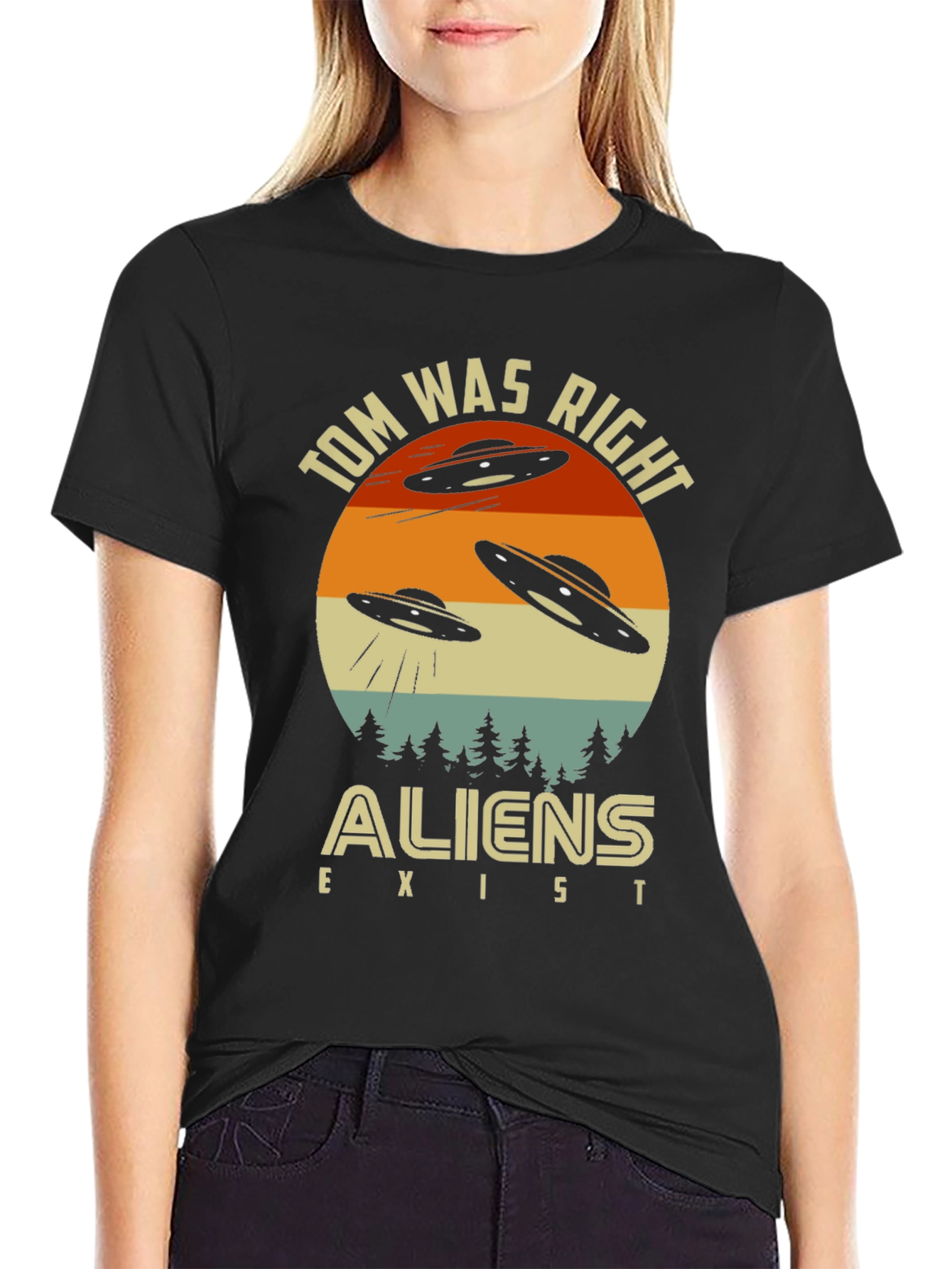 Tom Was Right Aliens Exist Graphic T-Shirt
