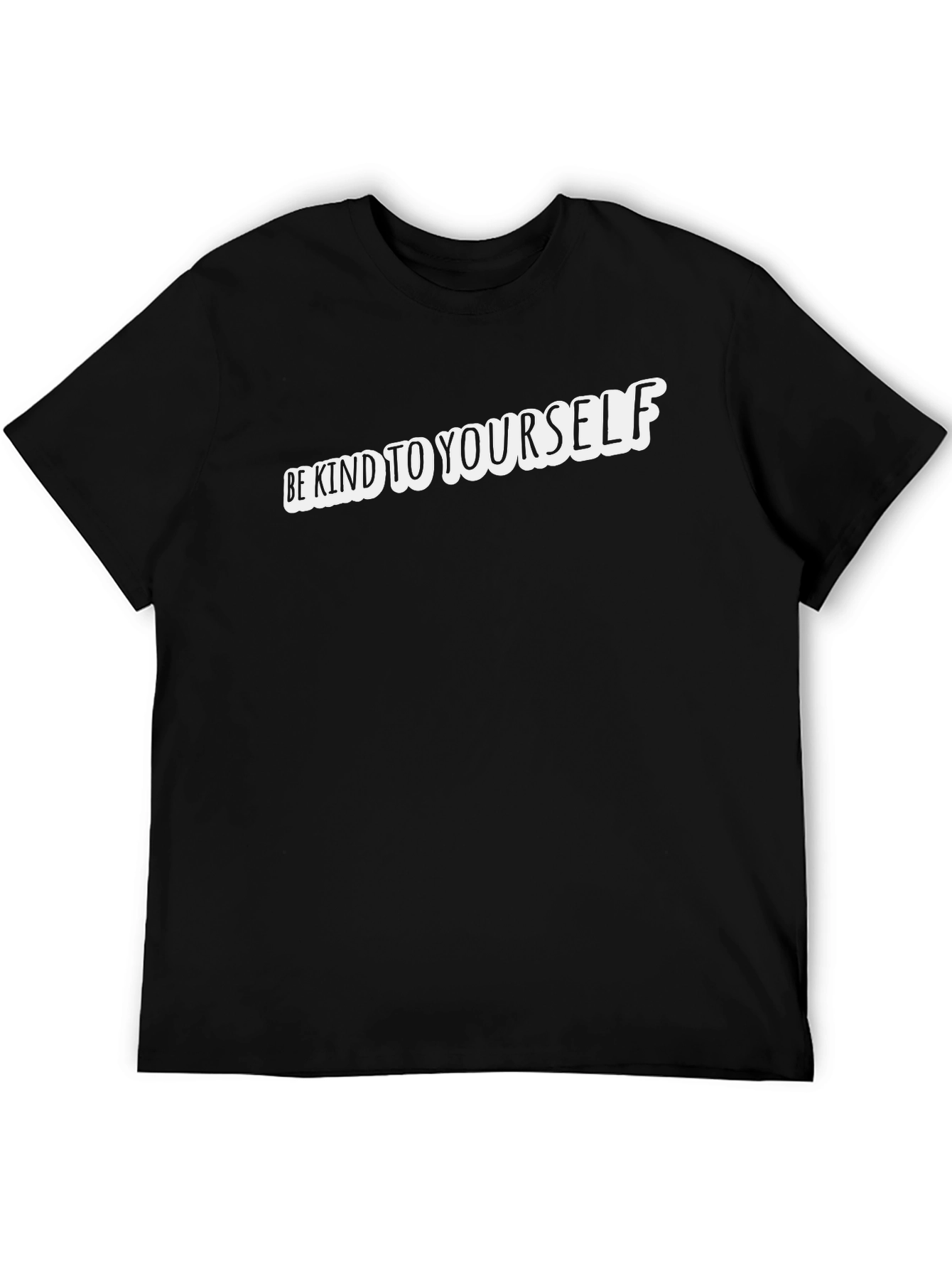 Be Kind to Yourself Black T-Shirt