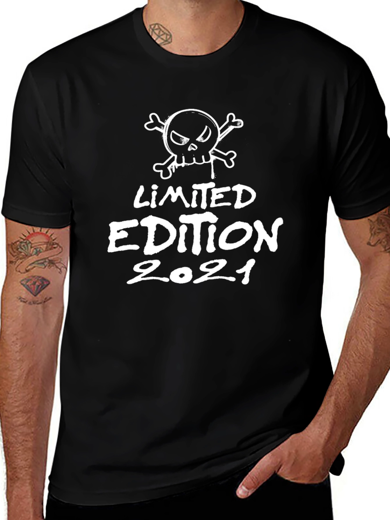 Limited Edition 2021 Skull Graphic T-Shirt
