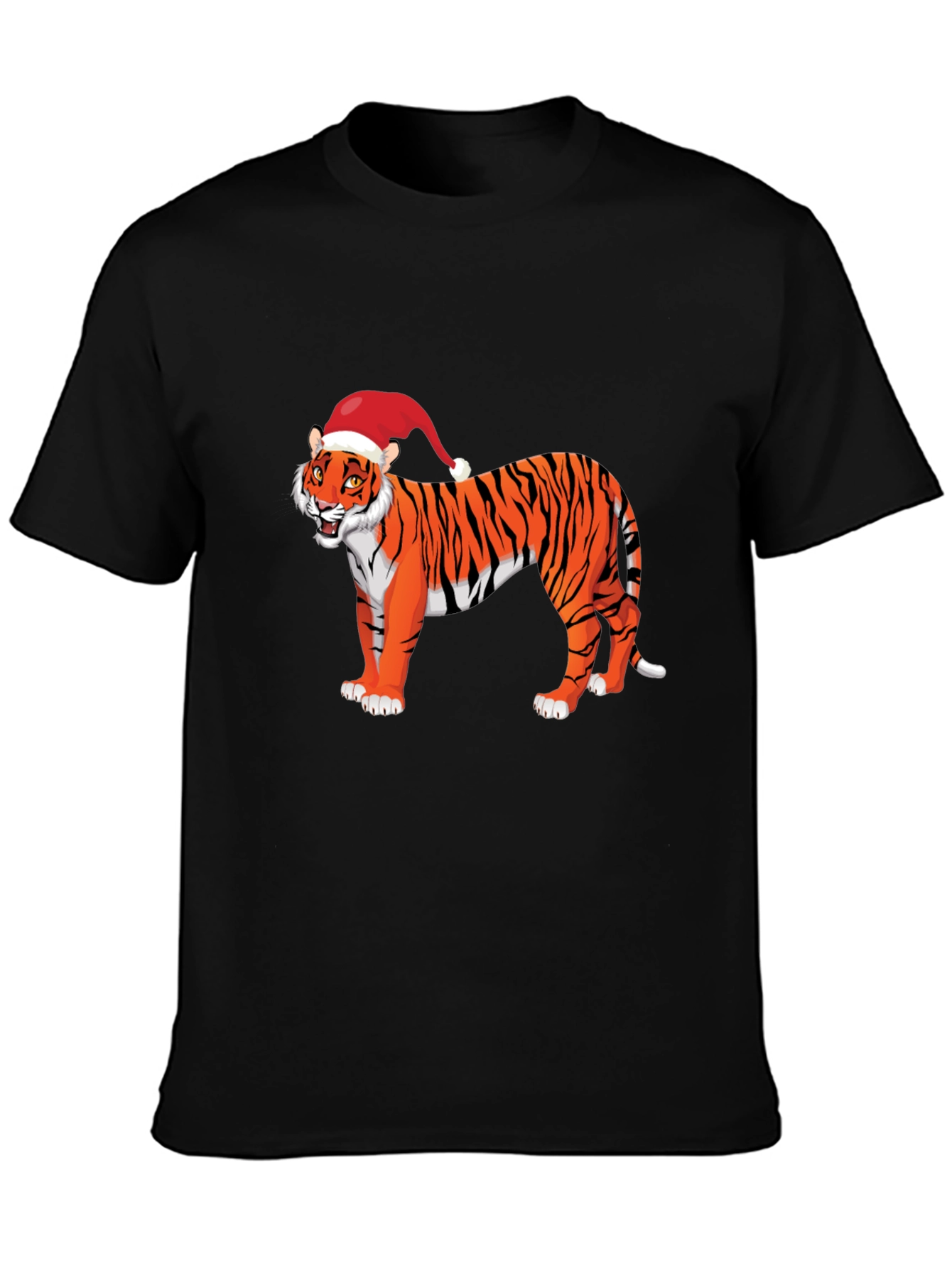 Festive Tiger Graphic Tee