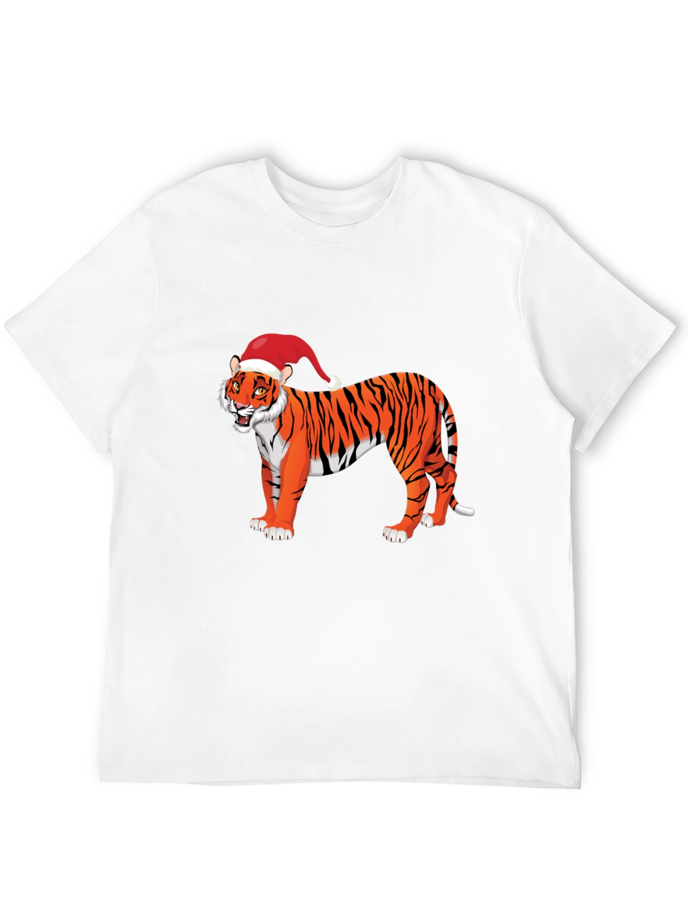 Festive Tiger Graphic Tee