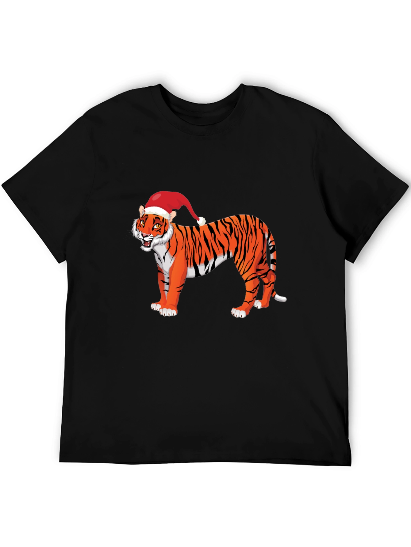 Festive Tiger Graphic Tee