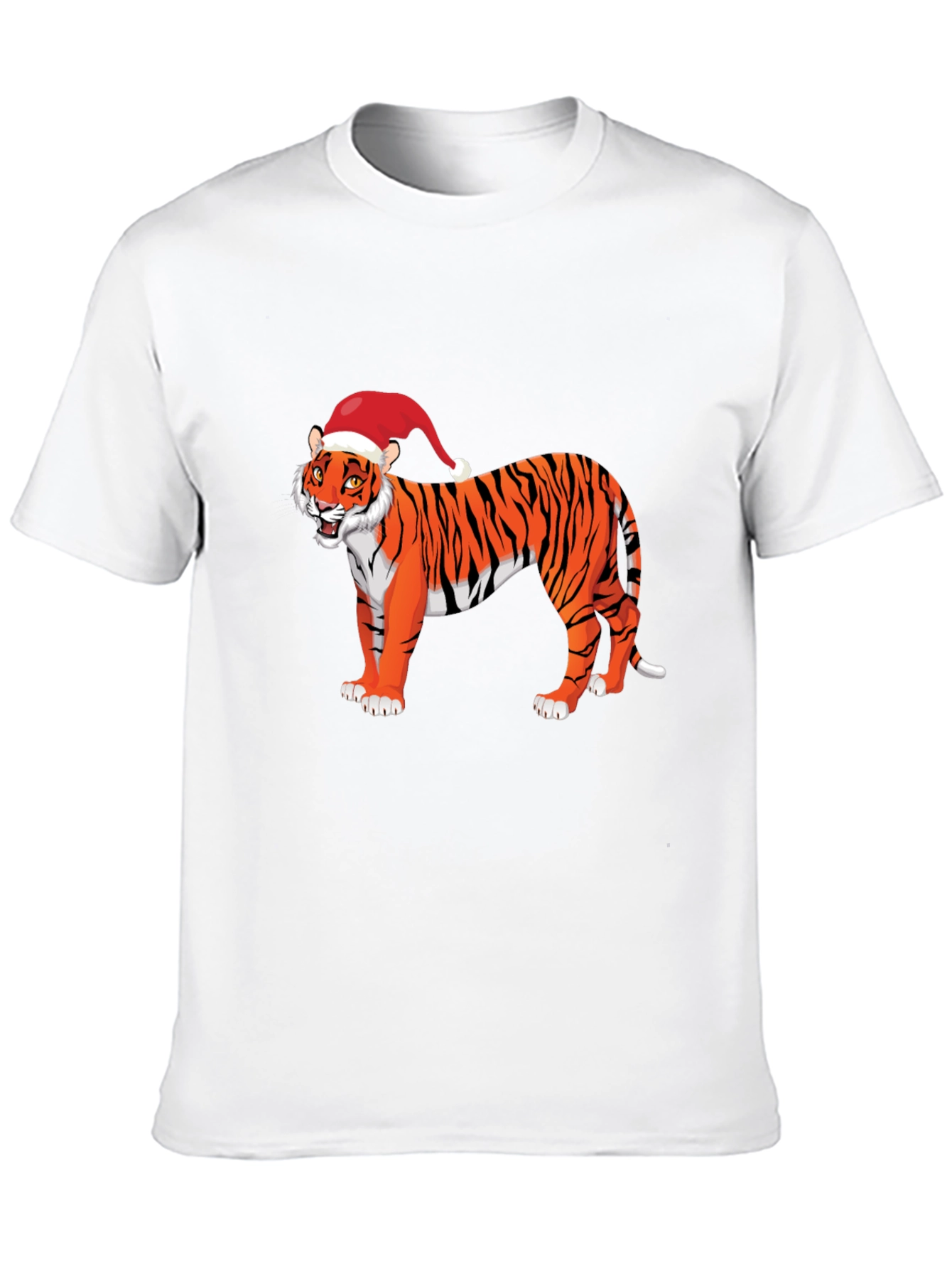 Festive Tiger Graphic Tee