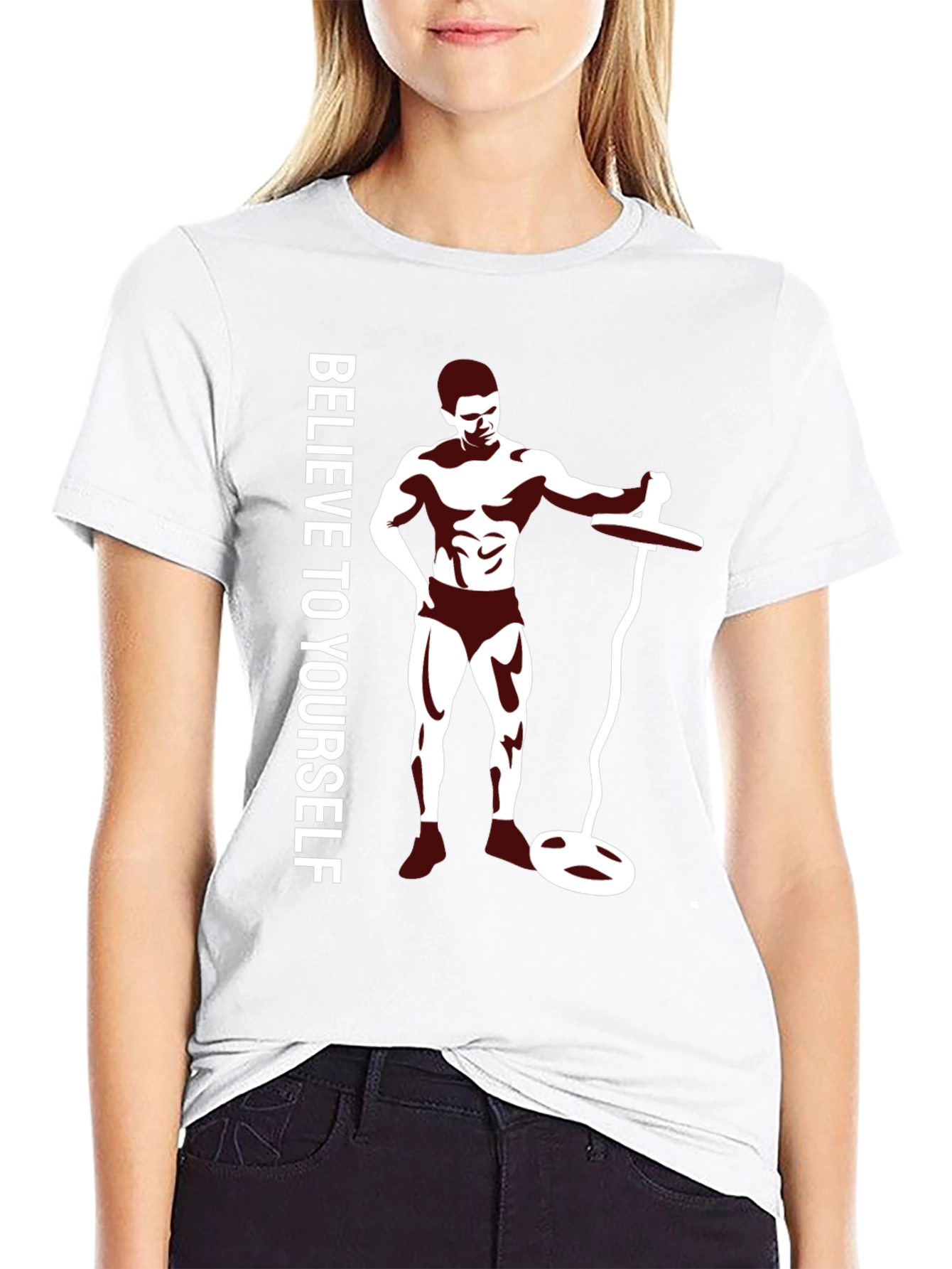 Believe In Yourself Fitness T-Shirt
