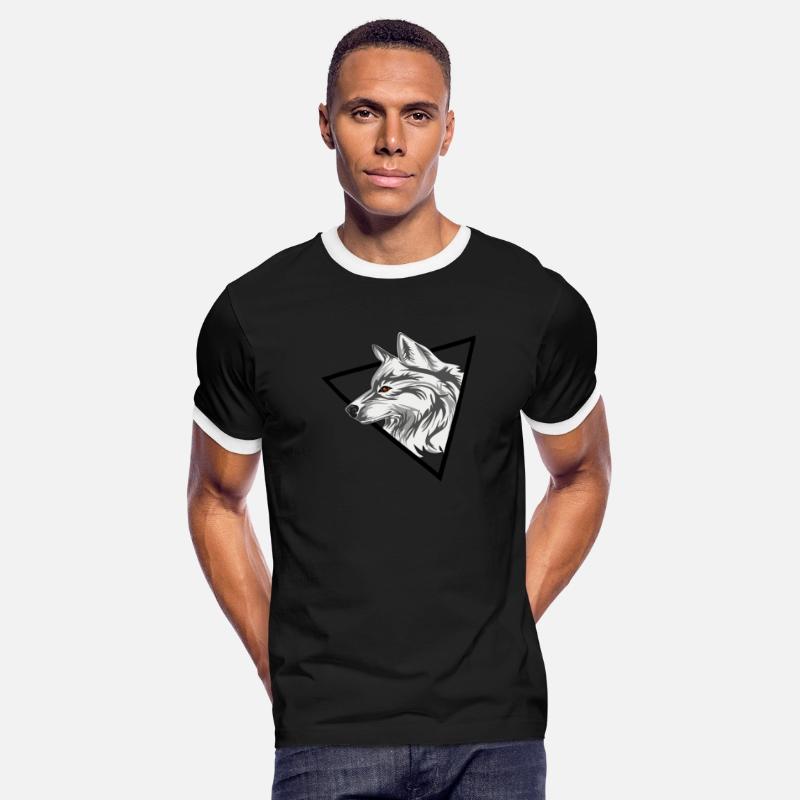 Wolf Head Gray White Friendly Lonely Wild Animal