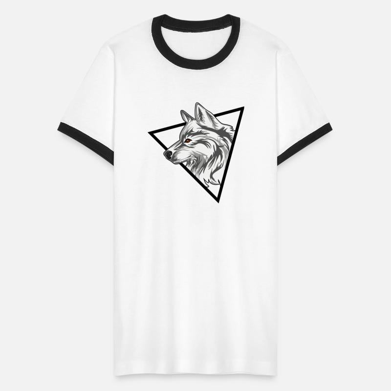 Wolf Head Gray White Friendly Lonely Wild Animal