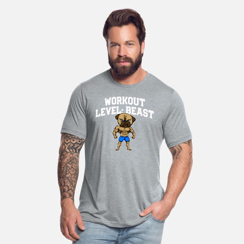 Workout Level Beast Funny Gym Humor Fitness Health