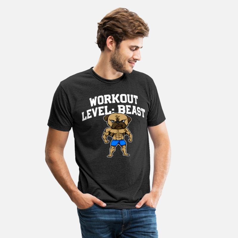 Workout Level Beast Funny Gym Humor Fitness Health