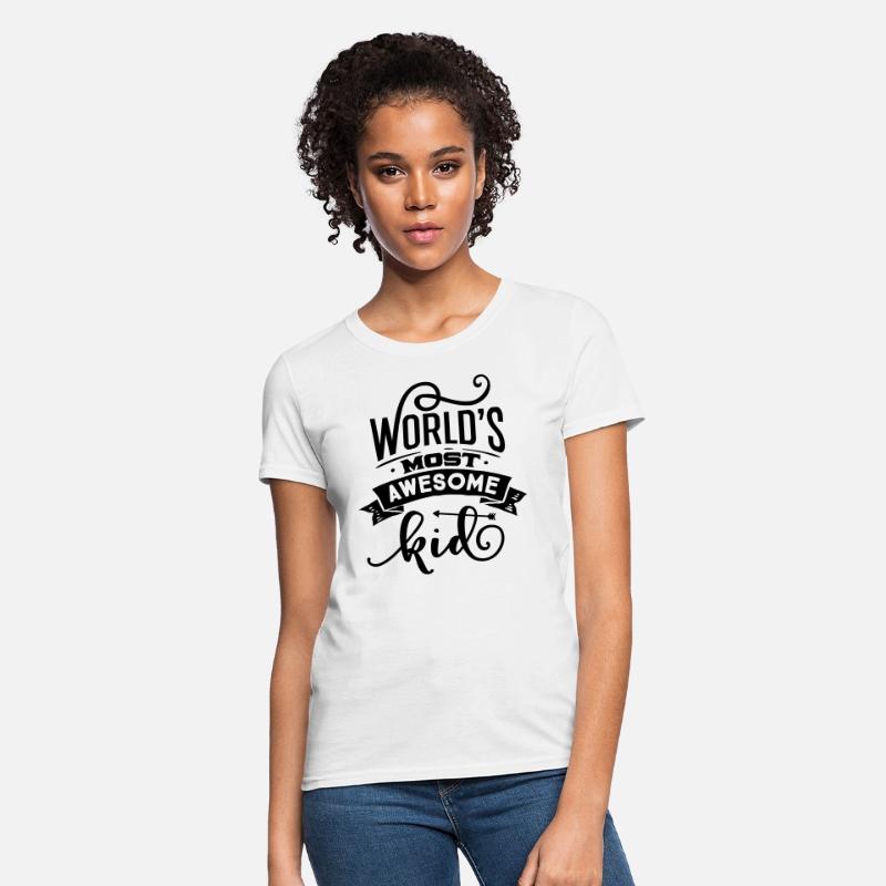 World s most awesome kid tshirt design