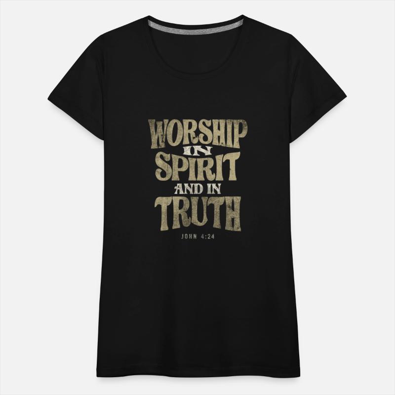 Worship in Spirit and in Truth - Christian Quote