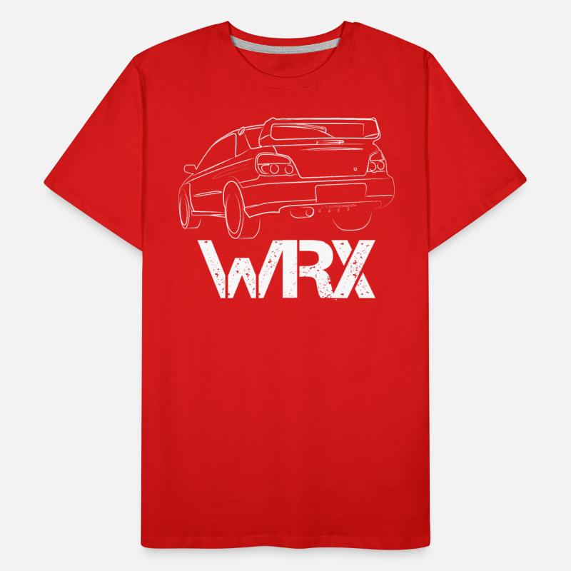 WRX white impreza sti jdm car lover outline drift