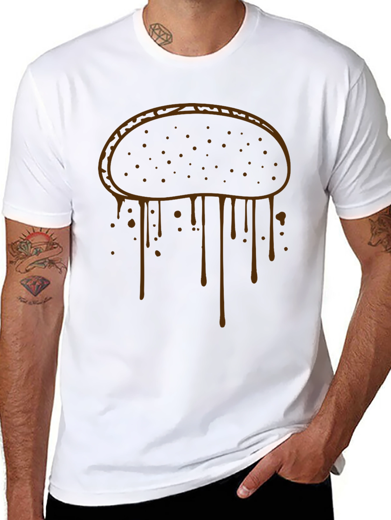 Dripping Jelly Bean Graphic Tee