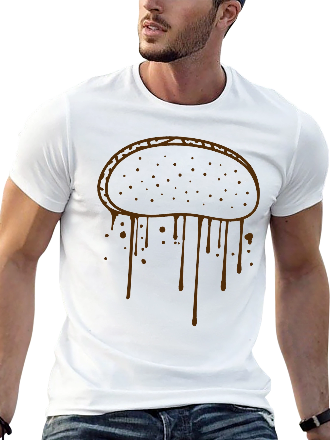 Dripping Jelly Bean Graphic Tee