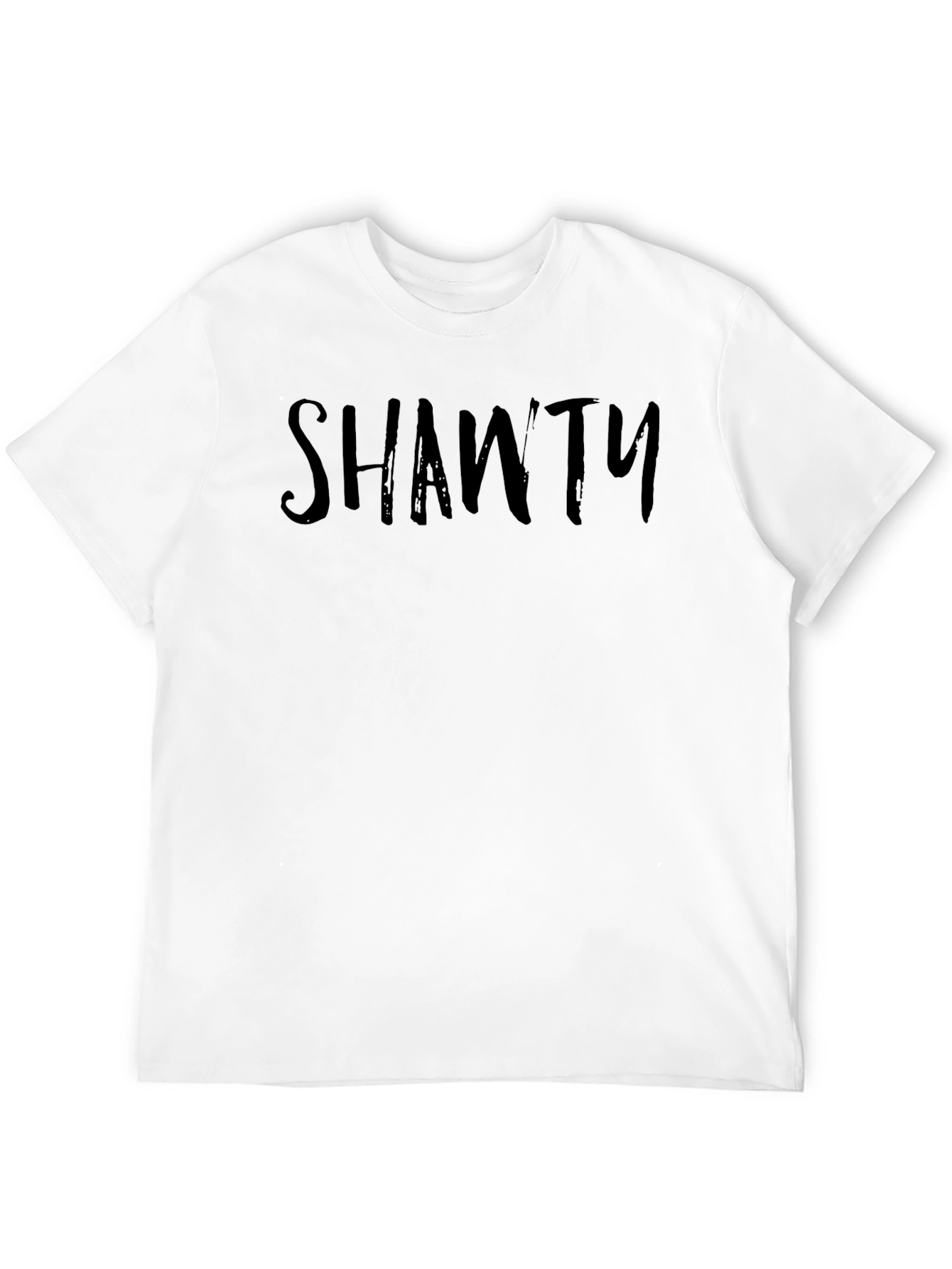 SHAWTY Graphic Tee - Soft Black Cotton T-Shirt