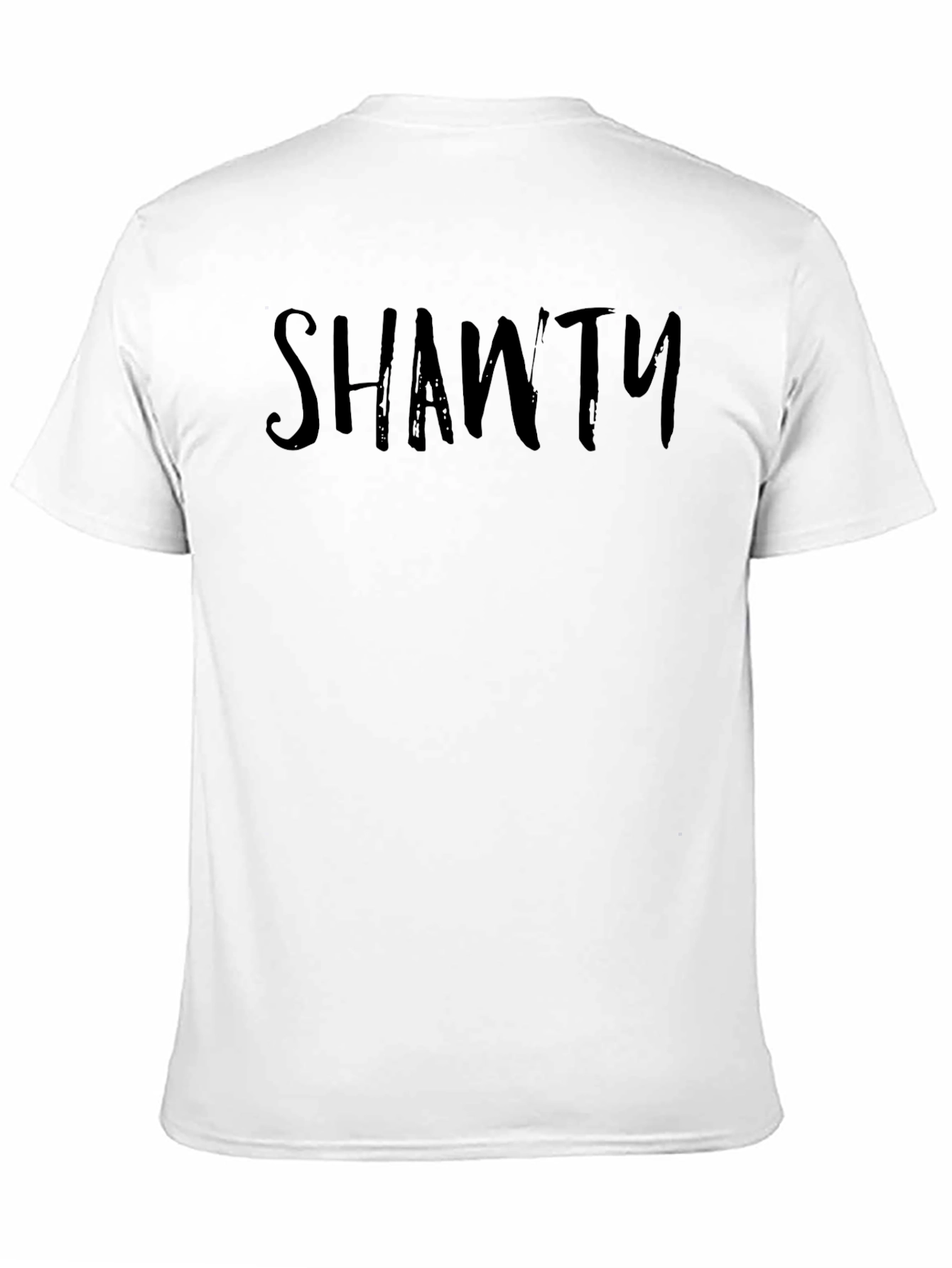 SHAWTY Graphic Tee - Soft Black Cotton T-Shirt