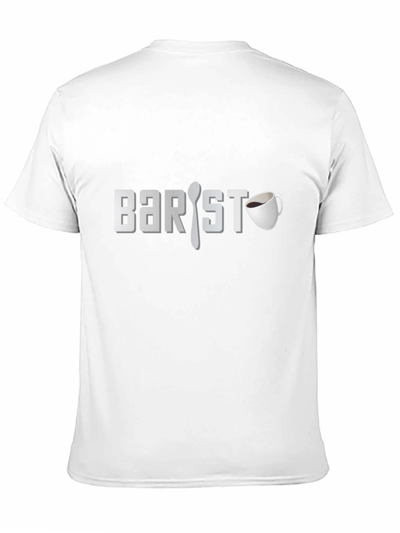Barista Spoon and Coffee Cup T-Shirt