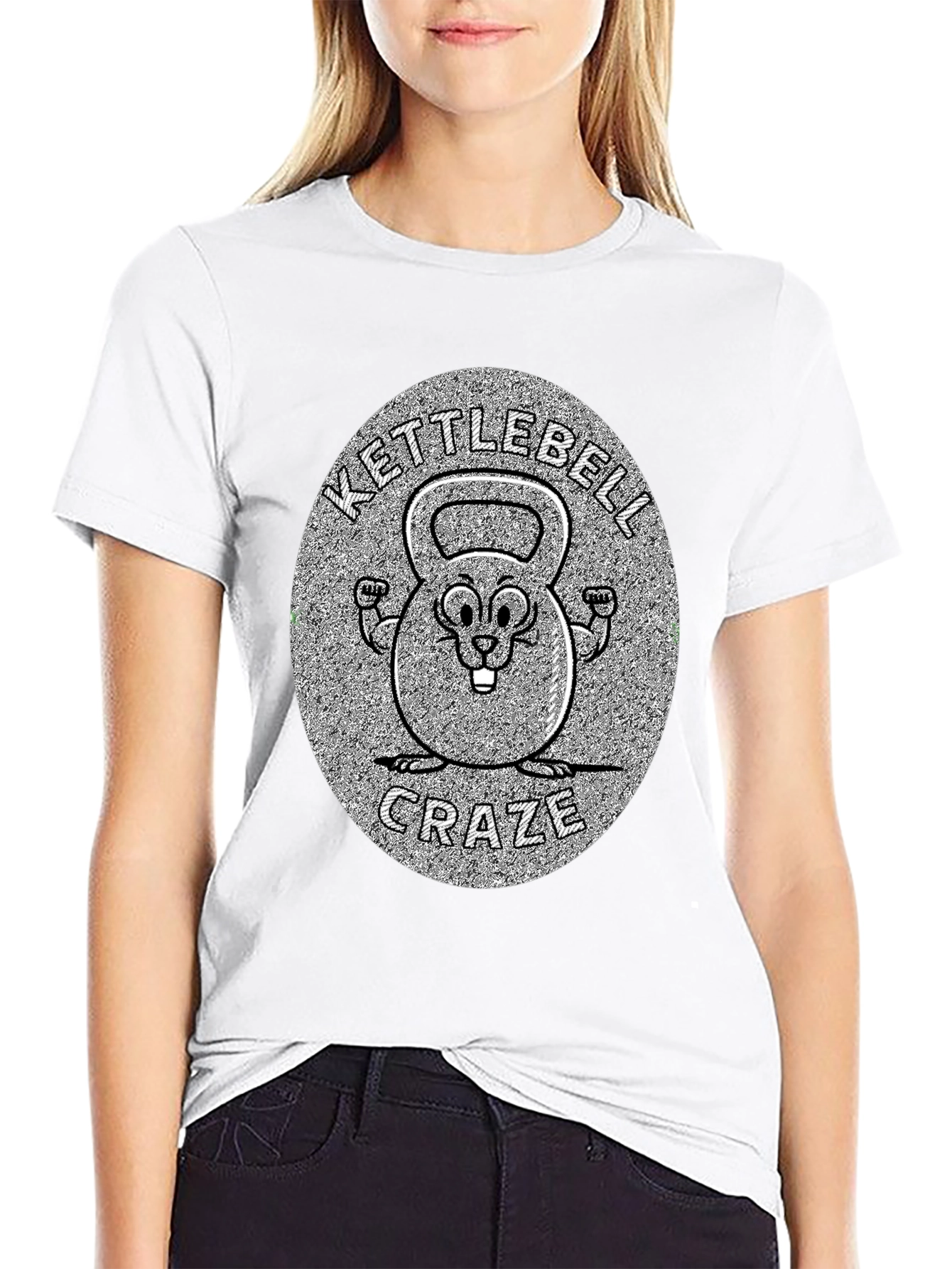 Kettlebell Craze T-Shirt - Fitness Novelty Tee