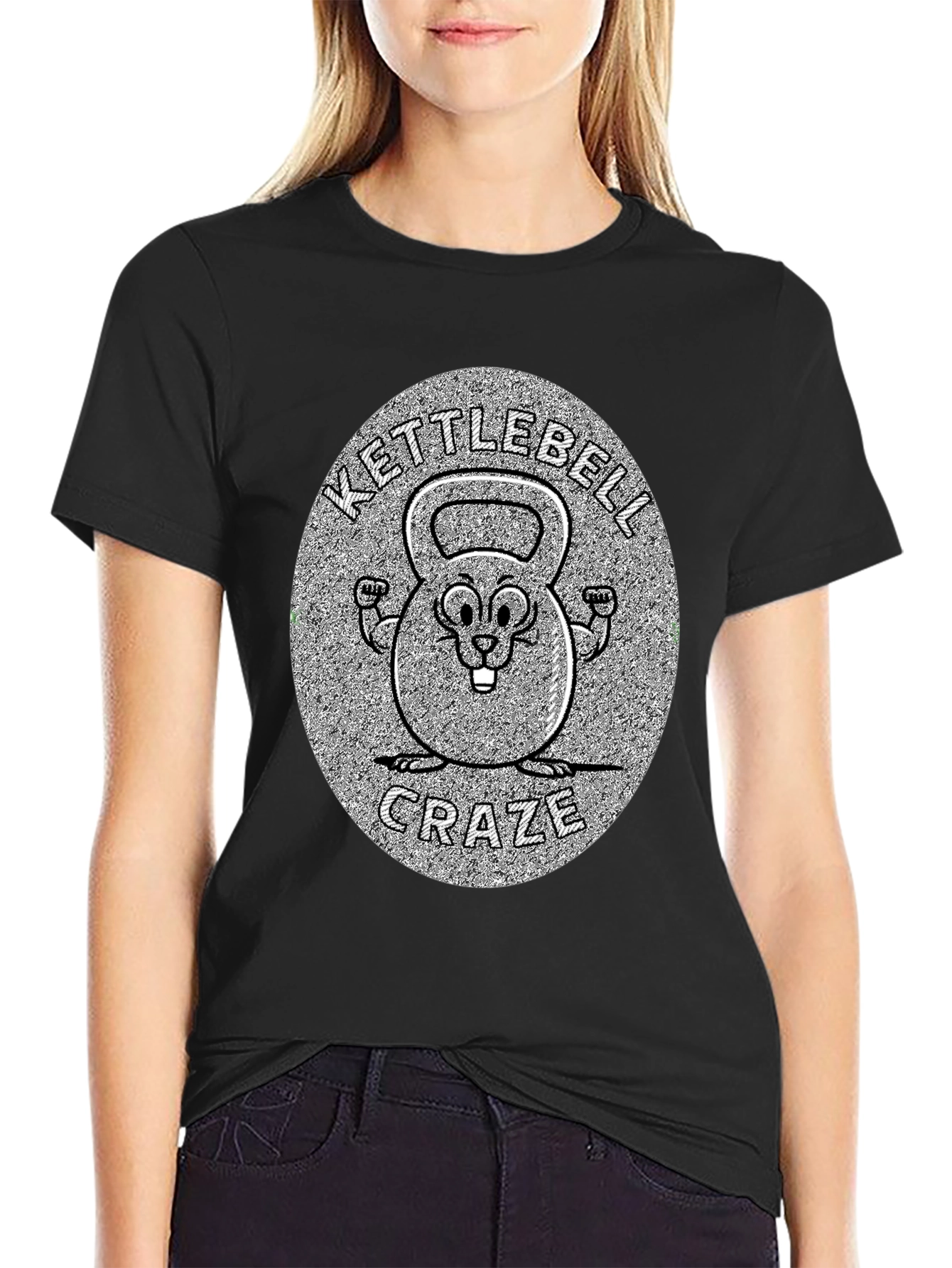 Kettlebell Craze T-Shirt - Fitness Novelty Tee
