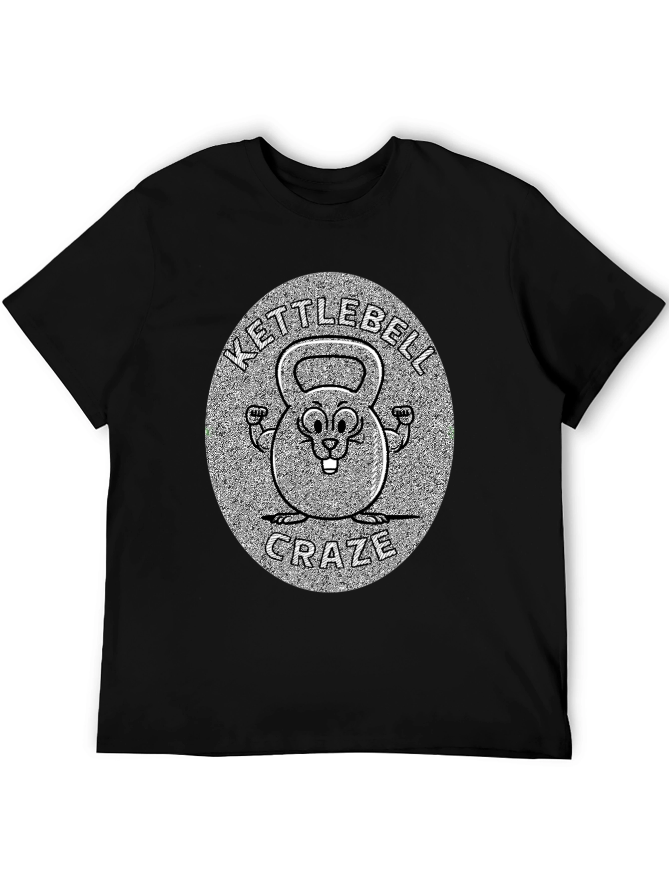 Kettlebell Craze T-Shirt - Fitness Novelty Tee