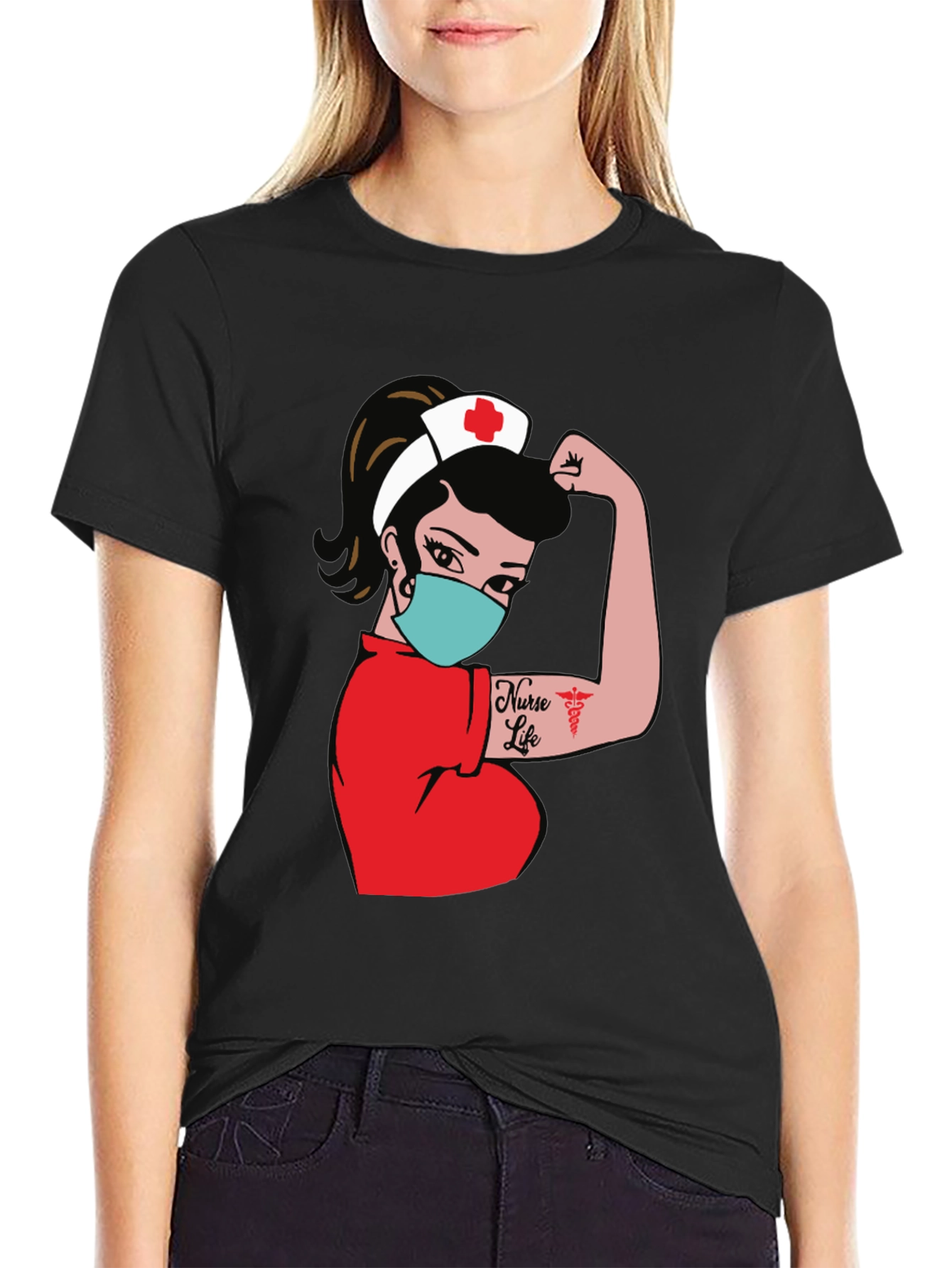 Nurse Life Graphic T-Shirt